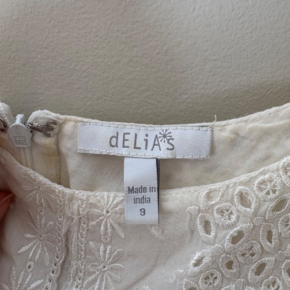 dELiA*s | White Dress | Size 9 - Picture 2 of 2